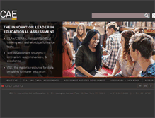 Tablet Screenshot of cae.org