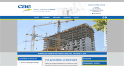 Desktop Screenshot of cae.fr