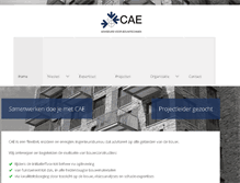 Tablet Screenshot of cae.nl