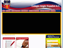 Tablet Screenshot of cae.edu.mx